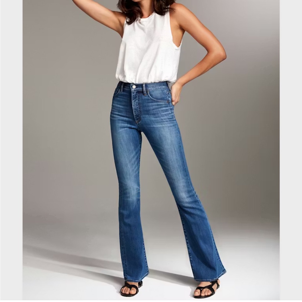 Aritzia High Rise Blue Jeans